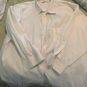 Geoffrey Beene Men’s White Dress Shirt
